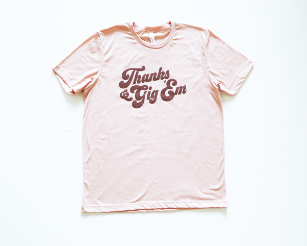 Aggie t-shirt :: Thanks & Gig 'Em